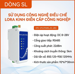 Bộ thu phát dữ liệu RF Lora E95-DTU(900SL22-485)