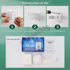 🔔 CHUÔNG CỬA CẢM BIẾN HỒNG NGOẠI TÁCH RỜI PRO – GIẢI PHÁP BÁO KHÁCH & CẢNH BÁO CHỐNG TRỘM THÔNG MINH! 🔔