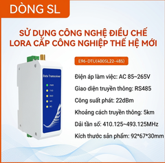 Bộ thu phát dữ liệu RF Lora E96-DTU(400SL22-485)