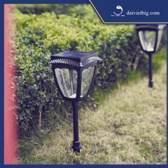 Đèn sân vườn, đèn cắm cỏ năng lượng mặt trời nhiều màu sắc JD-X90C - khung ABS - bảo hành 1 năm