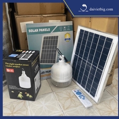 Đèn led bulb năng lượng mặt trời NT-LB120 - Chính hãng Solar Light 100% - Bảo hành 1 năm