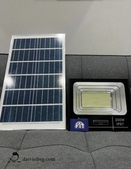 Đèn pha led năng lượng mặt trời NT-SF200 (200W) - Bảo hành 24 tháng