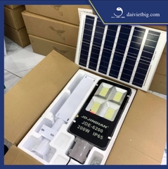 Đèn đường, đèn năng lượng mặt trời Jindian JDE6-200 Công suất 200W Khung Nhôm, Chip Led 