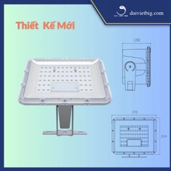 Đèn pha năng lượng mặt trời 100W Blue Carbon BCT TT 1