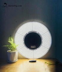 Đèn năng lượng mặt trời hình đĩa bay kim cương 1000w- UFO1000KC/YKC - Công Suất 1000W Ánh sáng Vàng - Trắng