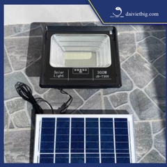 Đèn năng lượng mặt trời 300w JD-T300 JINDIAN - Khung Nhựa ABS - BH 1 năm