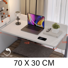Bàn gập gắn giường ký túc xá thông minh, chịu lực 25kg mạnh mẽ, ổn định và chắc chắn