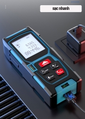 Thước đo khoảng cách bằng tia laser fogo / Fuge loại 50M - 80M - 100M đa năng mới