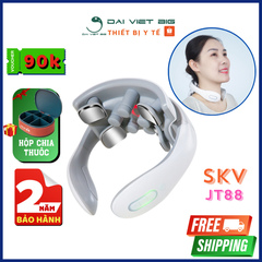 Máy massage vai cổ SKV-JT88 ( BẢO HẢNH 24 THÁNG ), sử dụng ánh sáng sinh học tác động sâu giảm đau mỏi vai gáy