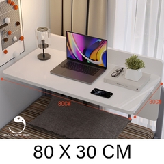 Bàn gập gắn giường ký túc xá thông minh, chịu lực 25kg mạnh mẽ, ổn định và chắc chắn