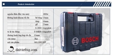 Máy khoan động lực GSB 600 (Bộ 100 món) 2025