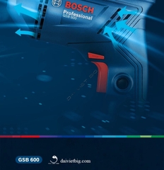 Máy khoan động lực GSB 600 (Bộ 100 món) 2025