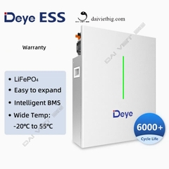 Pin Lithium DEYE 51,2V-200Ah, Deye Ess RW-F10.2 chính hãng BH 5 năm