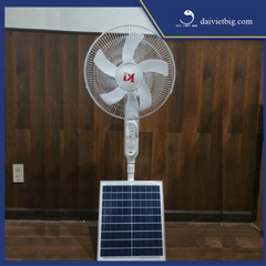 Quạt Đứng Tích Điện Năng Lượng Mặt Trời Jindian [JD198F] 25w - CÓ ĐIỀU KHIỂN- Bảo hành 12 Tháng