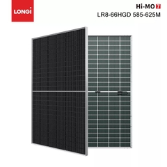 Tấm Pin mặt trời Longi 605w Himo X7 LOẠI A 2 mặt kính HIỆU SUẤT CAO 2025