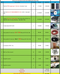 báo giá hệ thống điện năng lượng mặt trời