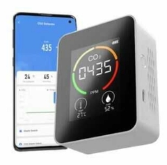 Máy dò CO2 di động đa chức năng PG-L28A-CO2, wifi trắng ba trong một