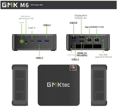Mini PC GMK M6 – Hiệu năng cao, thiết kế gọn gàng