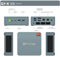 Mini PC GMK K6 – Hiệu năng cao, thiết kế nhỏ gọn, tối ưu cho doanh nghiệp và cá nhân