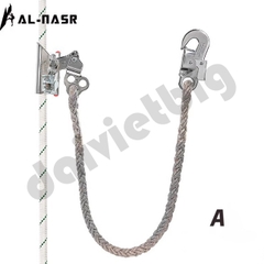 Thiết bị khoá chống rơi Alnas. bảo vệ khi lắp đặt điều hòa không khí. sơn bả. leo núi ngoài trời dây nắm chống rơi