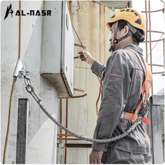 Thiết bị khoá chống rơi Alnas. bảo vệ khi lắp đặt điều hòa không khí. sơn bả. leo núi ngoài trời dây nắm chống rơi