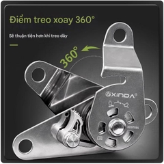 Bộ Ròng rọc Nâng Đa Năng Tự Khóa Ngoài trời XINDA (XINDA Outdoor Equipment).