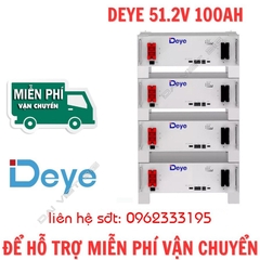 Pin Lithium DEYE 51,2V-100Ah | DEYE SE-G5.1 Pro 2025