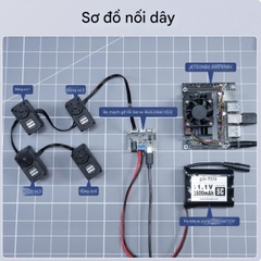 Bo Mạch Gỡ Lỗi Servo Huaner BusLinker V3.0  Dùng cho Servo Bus, Cánh Tay Robot, Robot Bốn Chân, Robot Cơ Khí