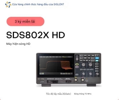 Máy hiện sóng độ phân giải cao Sigstar SDS802/04/12/14/22/24X HD với độ phân giải 12 bit