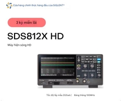Máy hiện sóng độ phân giải cao Sigstar SDS802/04/12/14/22/24X HD với độ phân giải 12 bit