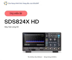 Máy hiện sóng độ phân giải cao Sigstar SDS802/04/12/14/22/24X HD với độ phân giải 12 bit