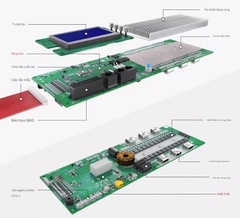 Bo mạch BMS bảo vệ pin lithium Dali 48V dùng cho hệ thống lưu trữ năng lượng gia đình, dùng cho pin lithium sắt photphat 100A/200A.