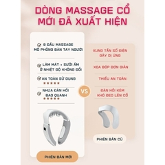 Máy massage vai cổ nóng lạnh SKV-CW1, thư giãn và khôi phục sức khỏe, giảm căng cứng cơ hiệu quả, sử dụng an toàn cho da