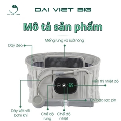 Đai Hơi Kéo Giãn Cột Sống HAILICARE Z5 Xoá Bỏ Đau Thắt Lưng, Hạn Chề Quá Trình Thoát Vị Đệm