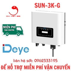 Biến tần hòa lưới DEYE 3kW | Inverter DEYE 3KW SUN-3K-G04P1-EU-AM1
