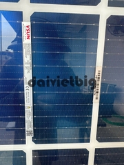 Tấm Pin mặt trời VSUN 550W LOẠI A 2 mặt kính HIỆU SUẤT CAO công nghệ NHẬT BẢN mới nhất của hãng VSUN