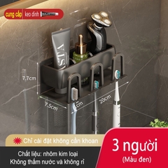 Giá treo khăn/ cọ trang điểm ĐAIVIETBIG gắn tường gấp gọn tiện lợi
