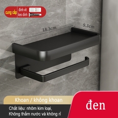 Giá treo khăn/ cọ trang điểm ĐAIVIETBIG gắn tường gấp gọn tiện lợi