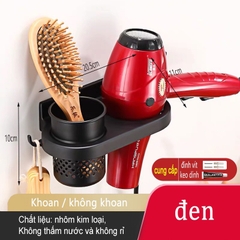 Giá treo khăn/ cọ trang điểm ĐAIVIETBIG gắn tường gấp gọn tiện lợi