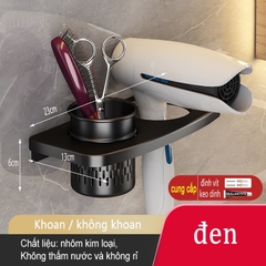 Giá treo khăn/ cọ trang điểm ĐAIVIETBIG gắn tường gấp gọn tiện lợi