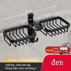 Giá treo khăn/ cọ trang điểm ĐAIVIETBIG gắn tường gấp gọn tiện lợi
