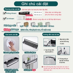Giá đựng đồ ĐAIVIETBIG thiết kế tiện dụng cho nhà tắm
