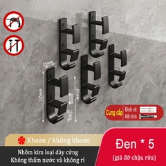 Móc treo đồ gắn tường không cần khoan lỗ dành cho nhà bếp phòng tắm
