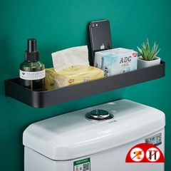 Kệ đựng đồ dùng treo tường gắn phòng tắm không cần lắp khoan lỗ tiện lợi