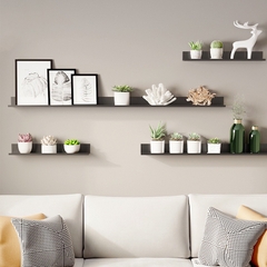 Kệ đựng đồ dùng gắn tường không cần khoan tiện dụng cho phòng khách/ phòng ngủ