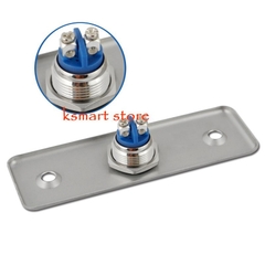 Nút nhấn Exit inox hình chữ nhật