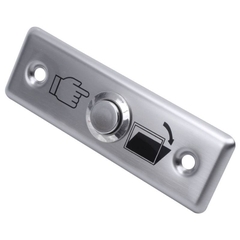 Nút nhấn Exit inox hình chữ nhật