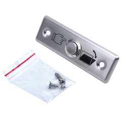 Nút nhấn Exit inox hình chữ nhật