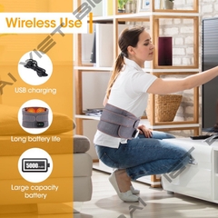 Đai hơi kéo giãn cột sống Z6, hỗ trợ giảm đau do thoát vị đĩa đệm, thoái hóa cột sống, đau lưng cấp, sử dụng an toàn