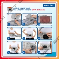 Đai Hơi Kéo Giãn Cột Sống HAILICARE Z5 Xoá Bỏ Đau Thắt Lưng, Hạn Chề Quá Trình Thoát Vị Đệm